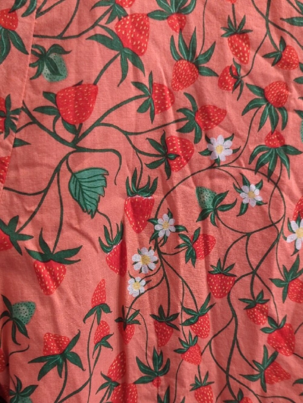 Joanie Women's Square-Neck Dress With Strawberry Print - Picture 8 of 8